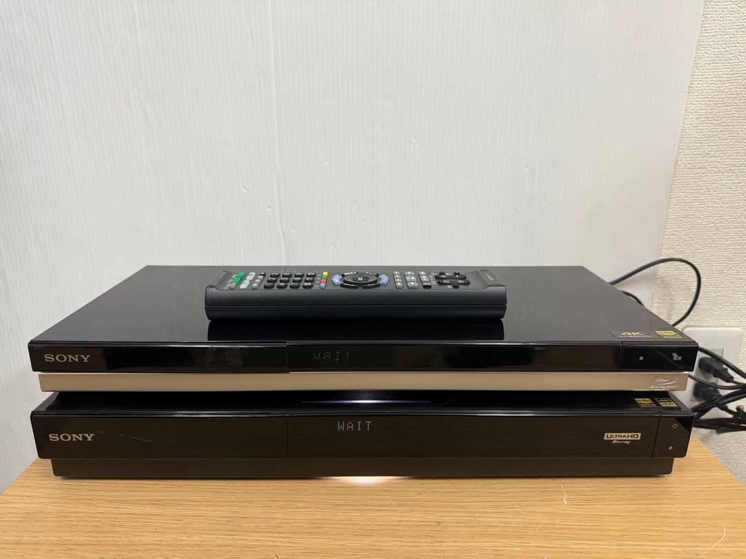 【ジャンク】SONY ブルーレイレコーダー 2台セット