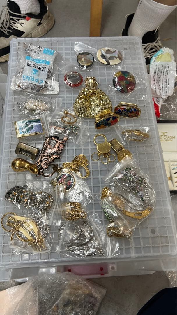 サイトウ専用ネックレスイヤリング等　まとめて　ジャンク大约6.6kg