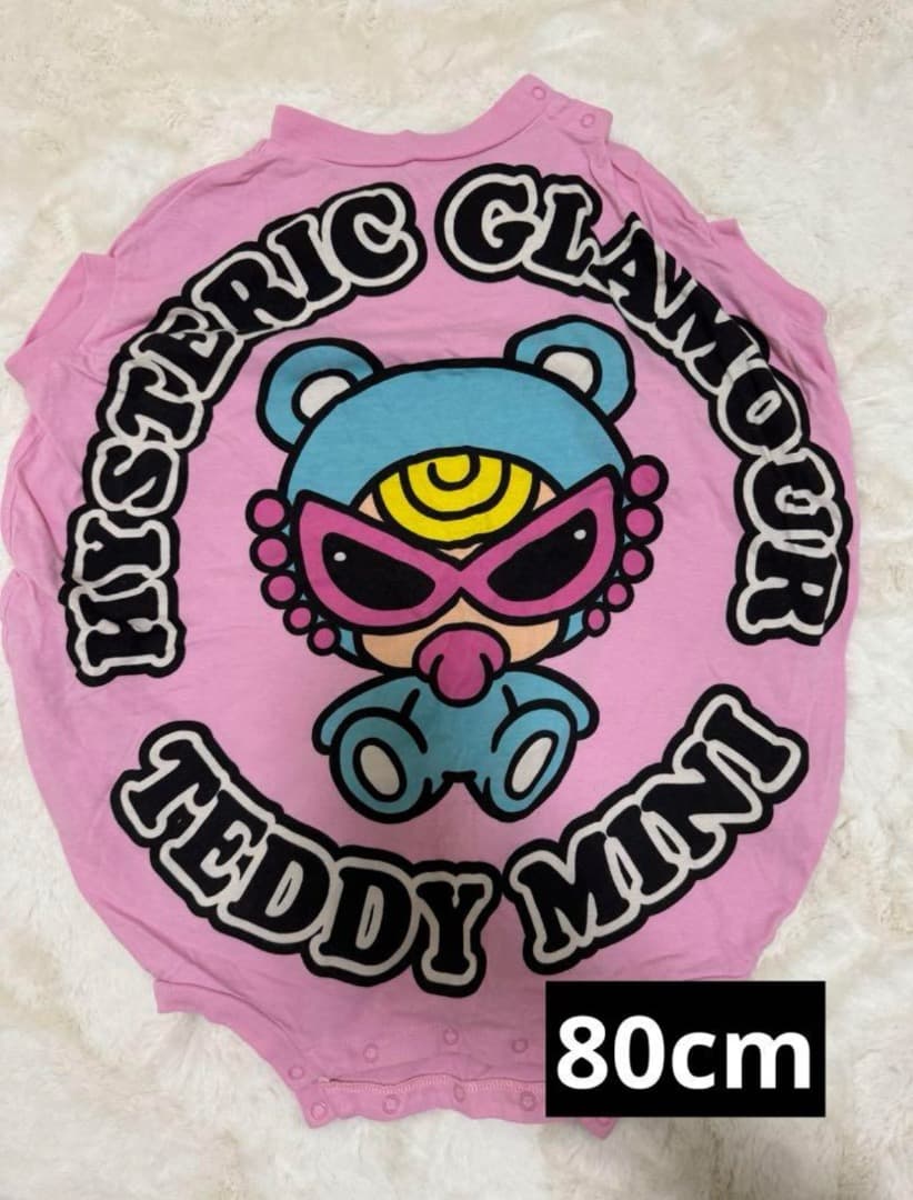 R ベビー服 子供服 夏服 半袖 ロンパース バルーンロンパース ヒスミニ