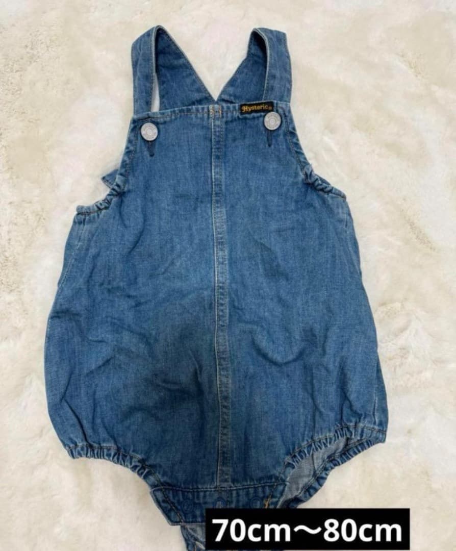 R ベビー服 子供服 夏服 半袖 ロンパース バルーンロンパース ヒスミニ