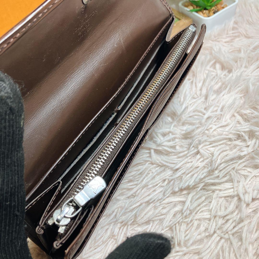 超美品 ルイヴィトン エピ ポルトフォイユ サラ ブラウン クレディ モネ
