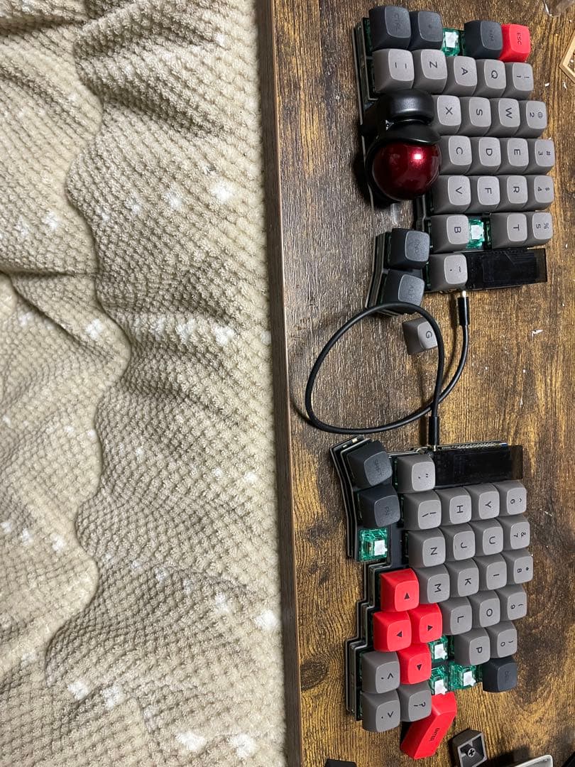 【買ってすぐ使える！】keyball61組み立て済み本体