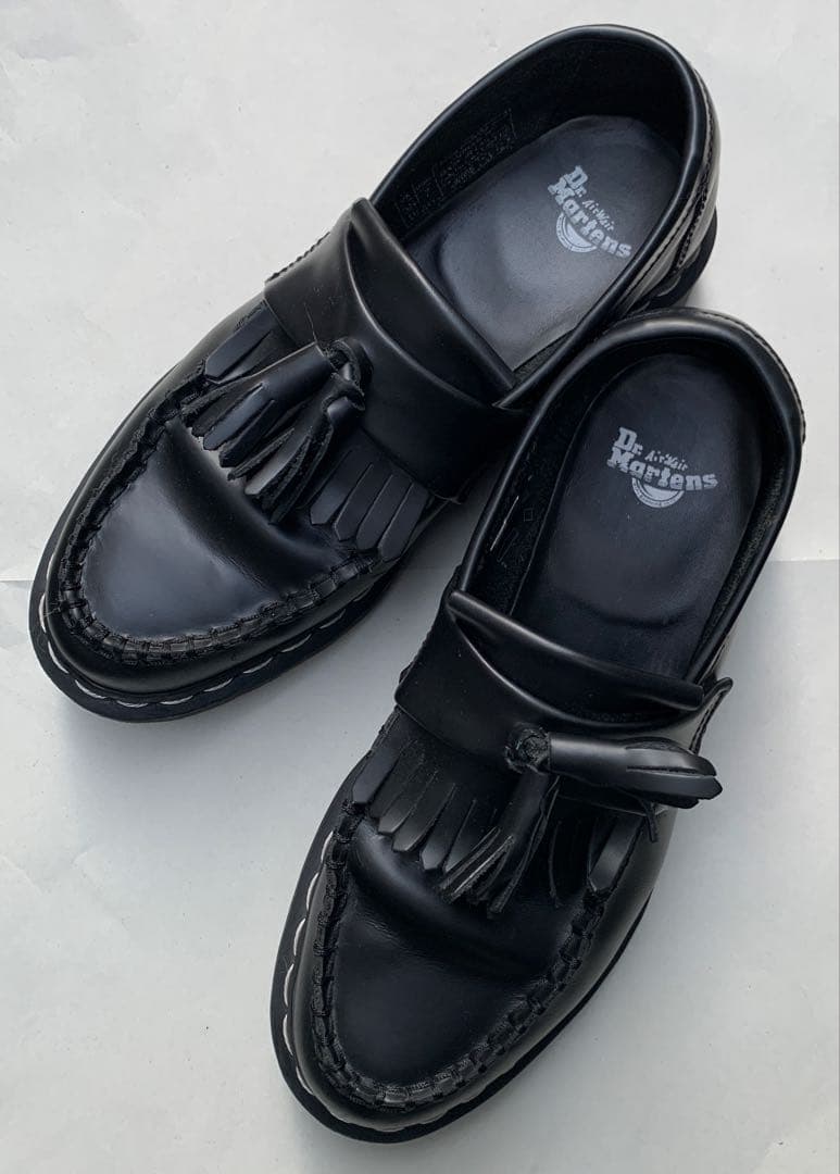 【美品】Dr. Martens ブラックADRIAN タッセルローファー　UK5