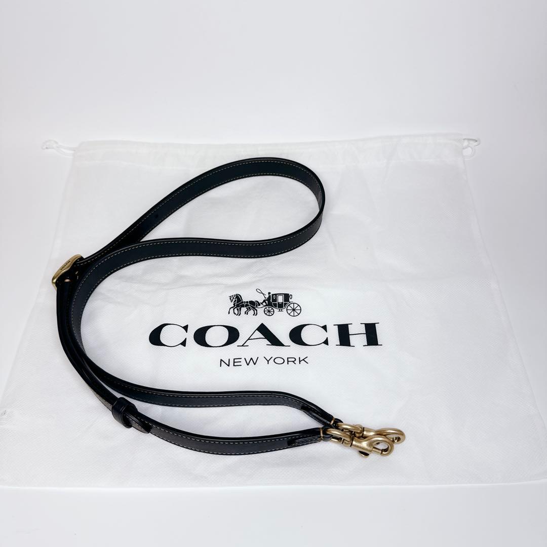 【近年モデル】COACH ルビーサッチェル　2wayバッグ　ブラック　レザー