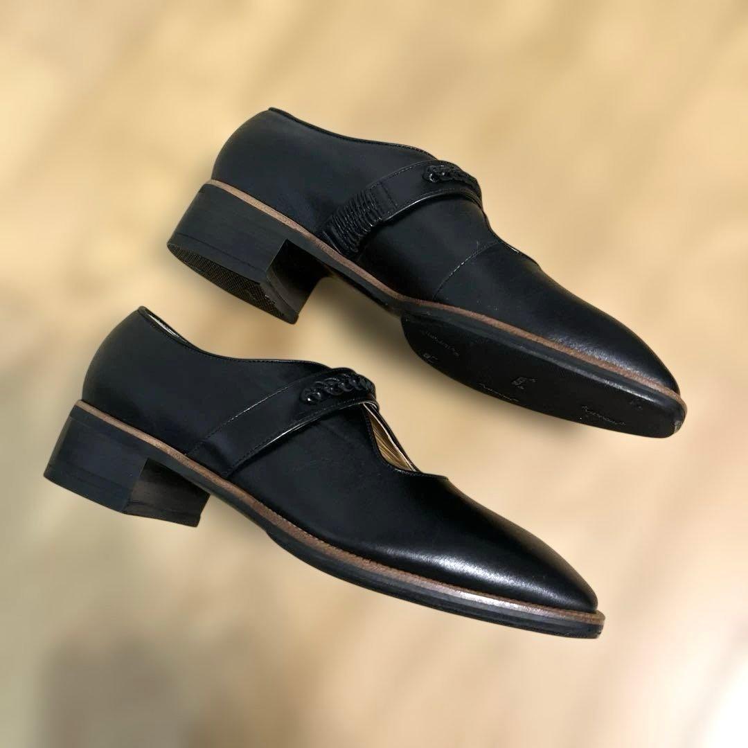 KATIM メリージェンタイプ ローファー パンプス ブラック 37 極備品