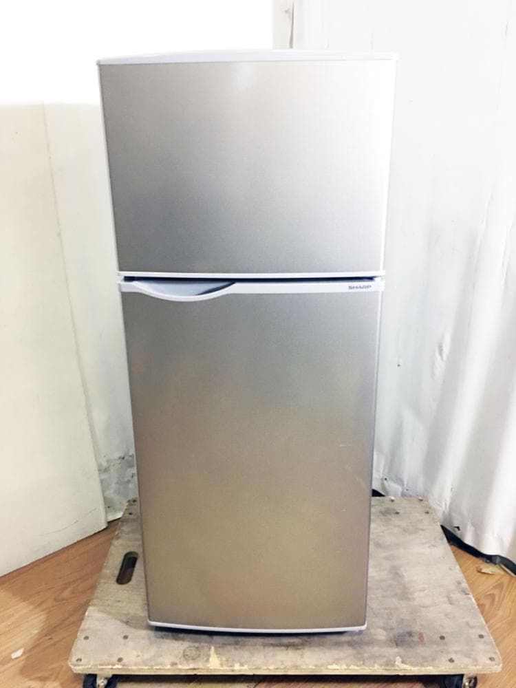30日迄！SHARP 128L 冷蔵庫【SJ-H13E-S】
