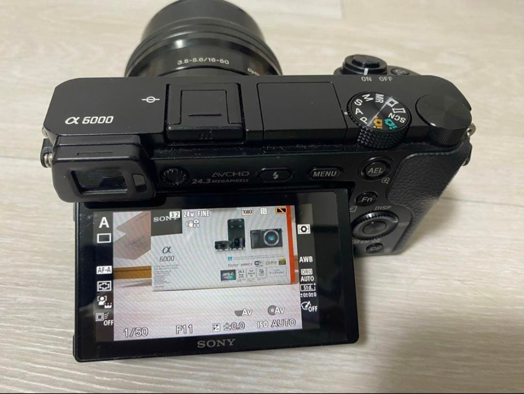 SONY α6000 ダブルズームレンズキット ILCE-6000Y