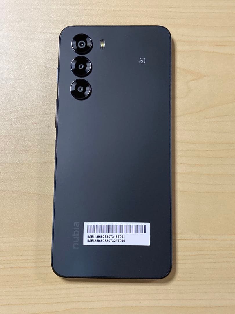 SIMフリー nubia S 5G A403ZT ワイモバイル 128GB U5