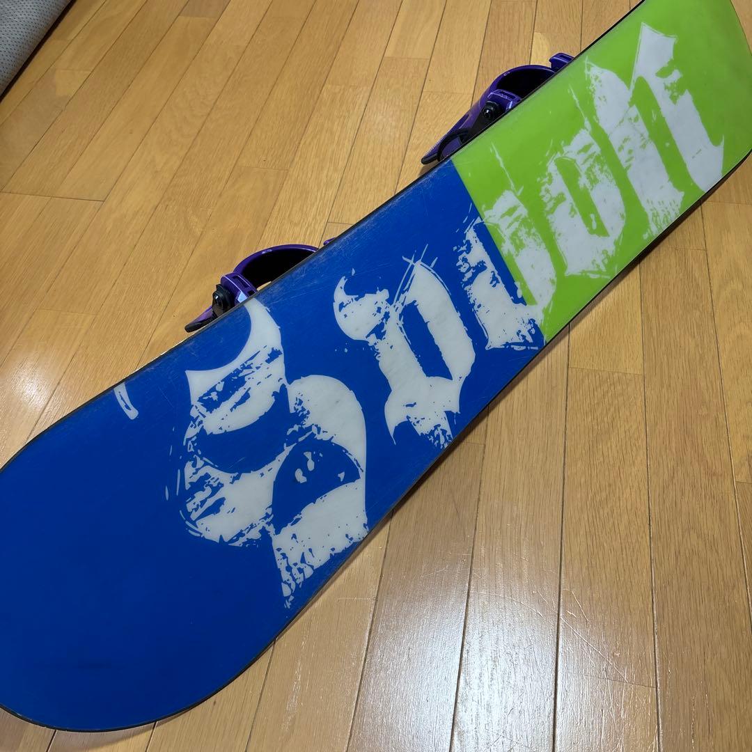 子供用スノーボード3点セット　SPOON 120cm