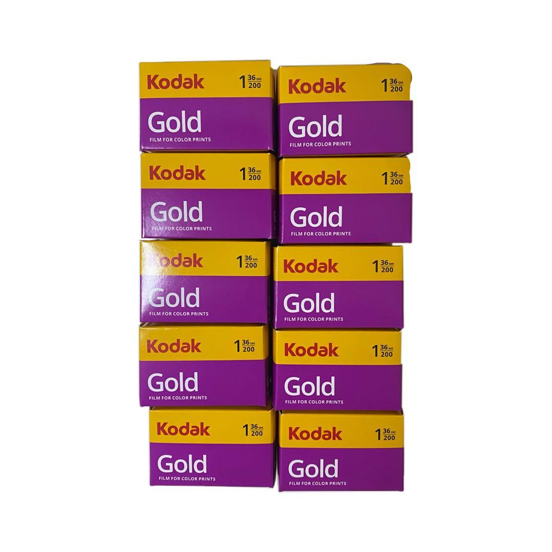 Kodak GOLD 200 新パッケージ 36枚撮 10本