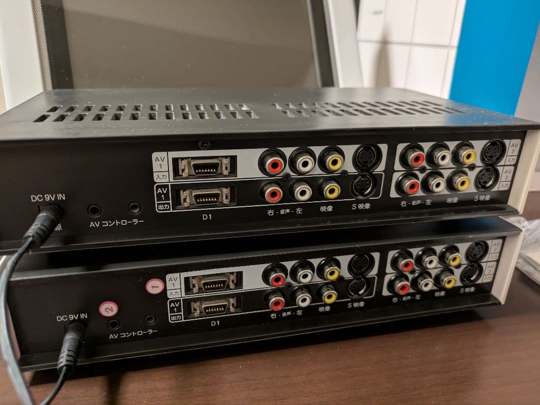 【モニター以外は２セット】VW-J107 10インチ 防水ワイヤレスモニター