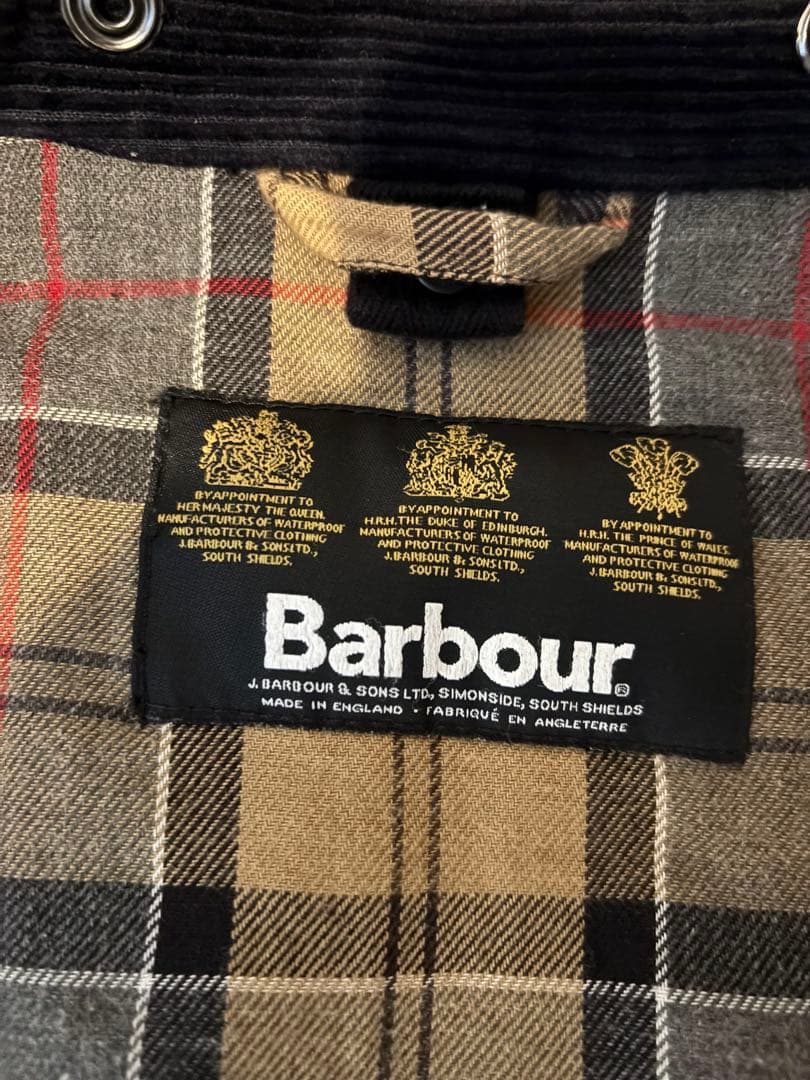 barbour bedale sl 40 ネイビー　バブアー　ビデイル