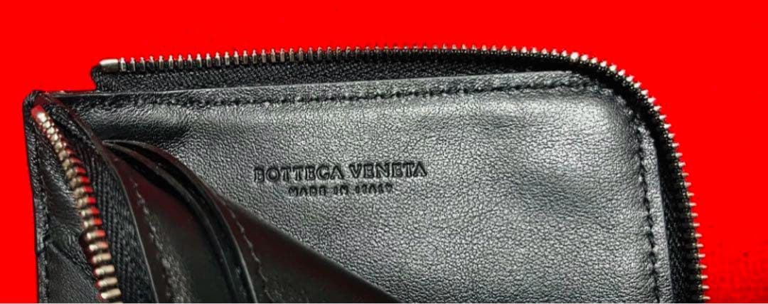 定価93500.新品本物　BOTTEGAVENETA ボッテガべネタ　財布　黒