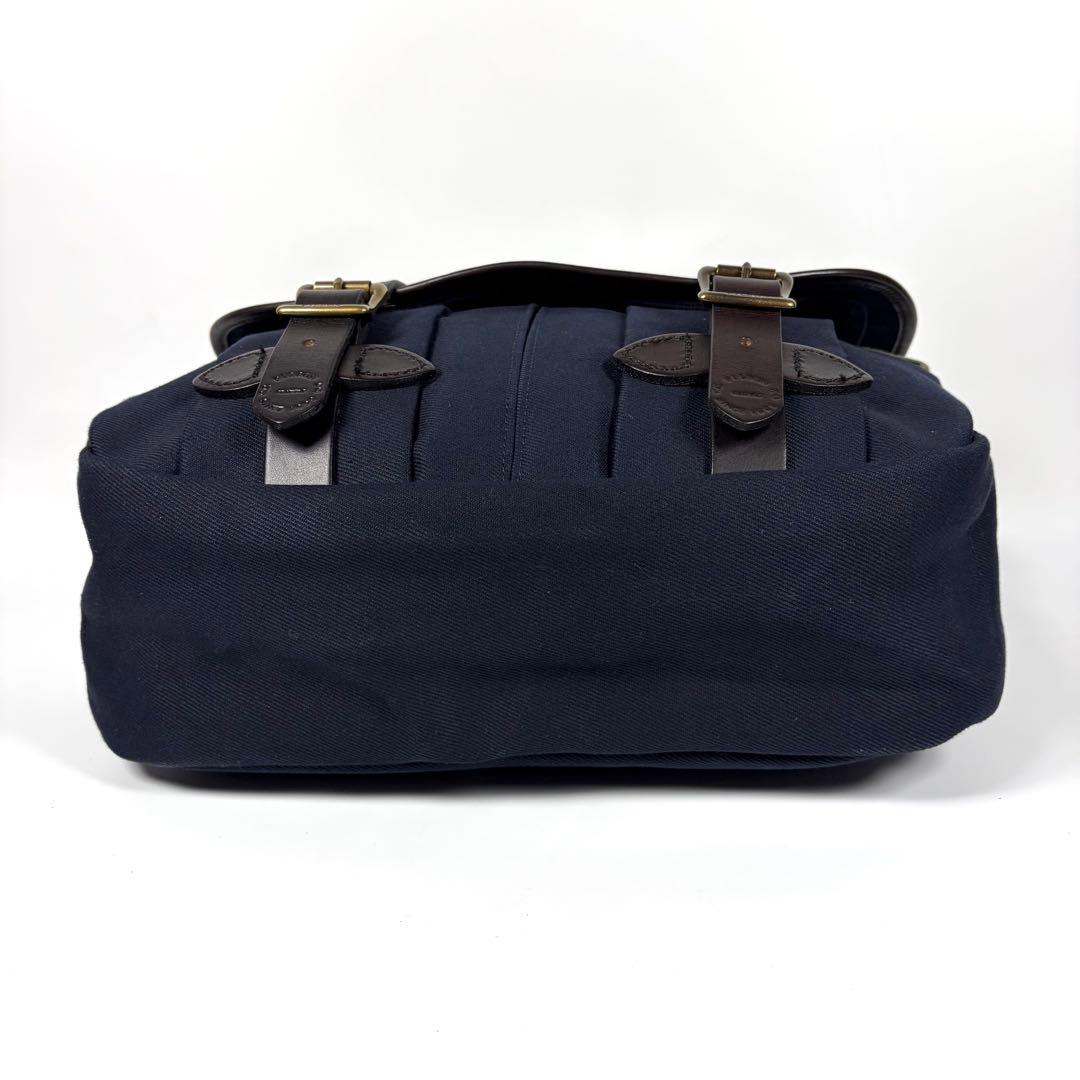 【美品】FILSON フィルソン フィールドバッグ Мサイズ ネイビー