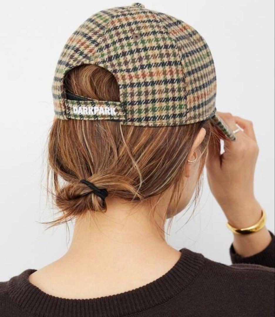 ★Deuxieme Classe★DARKPARK CHECK BASCAP