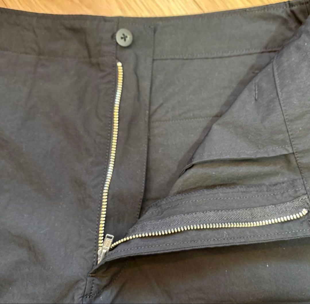 PORTER CLASSIC POPLIN BING PANT ブラック　日本製