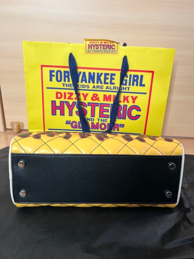 【HYSTERIC GLAMOUR 】HYSTERIC FIRE ボストンバッグ