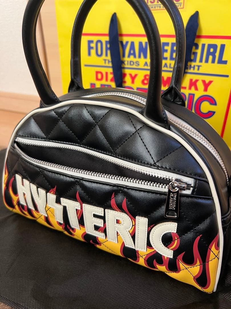 【HYSTERIC GLAMOUR 】HYSTERIC FIRE ボストンバッグ
