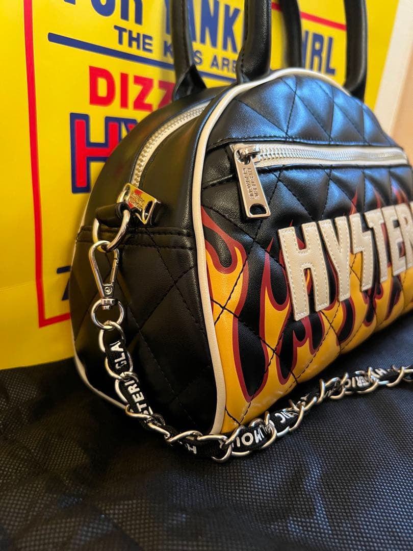 【HYSTERIC GLAMOUR 】HYSTERIC FIRE ボストンバッグ