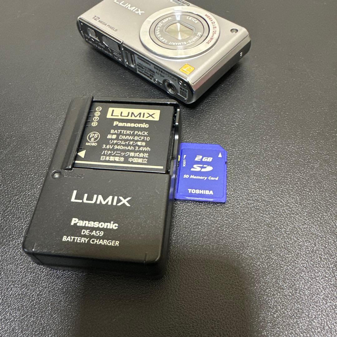 美品　Panasonic LUMIX DMC-FX-40 動作確認済