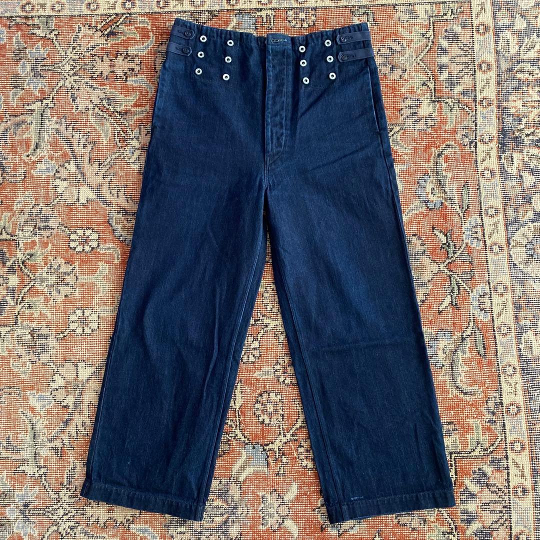 キャピタル　KAPITAL デニム　ワイドパンツ　サイズ1