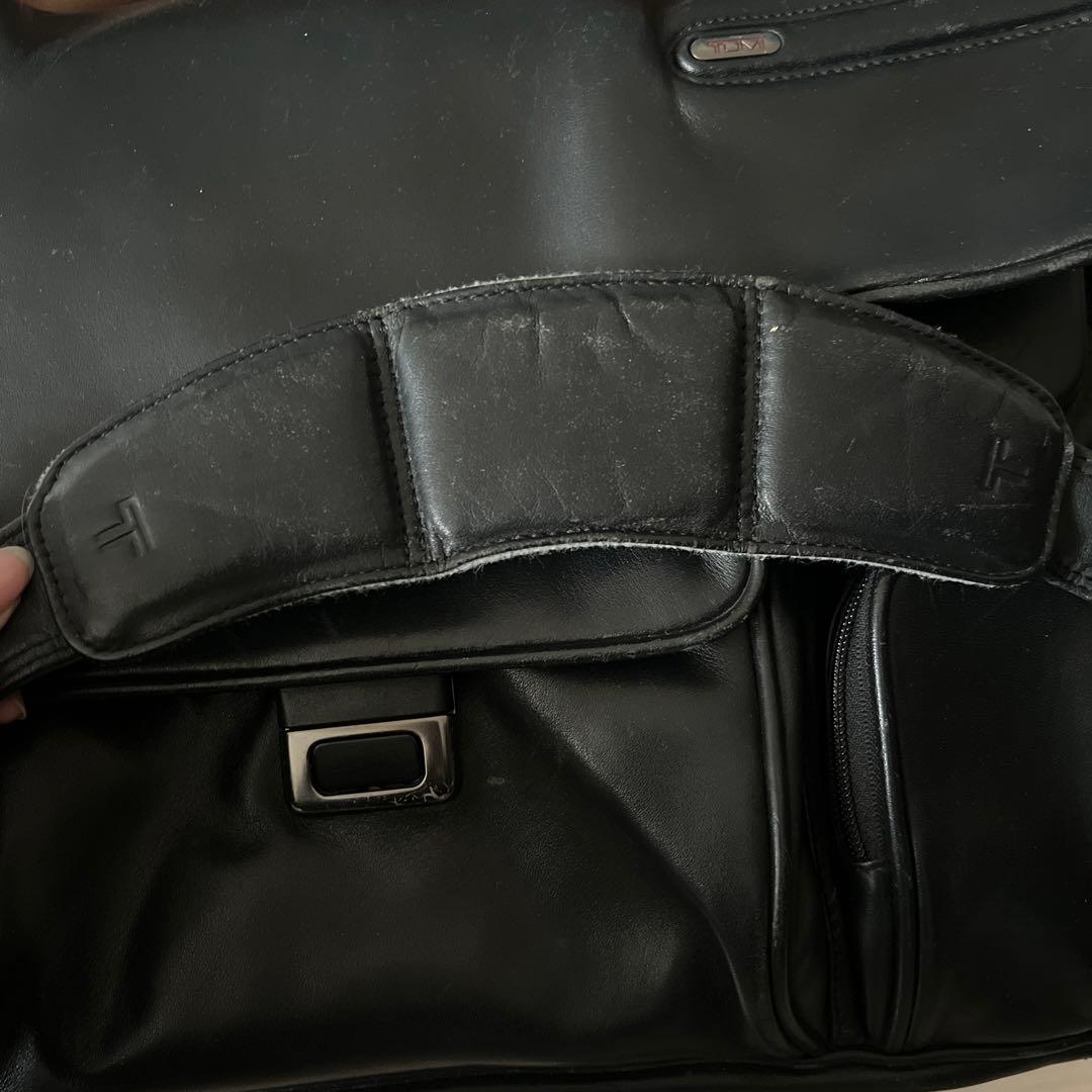 Tumi 希少　アメリカ購入　ビジネスバッグ　レザー