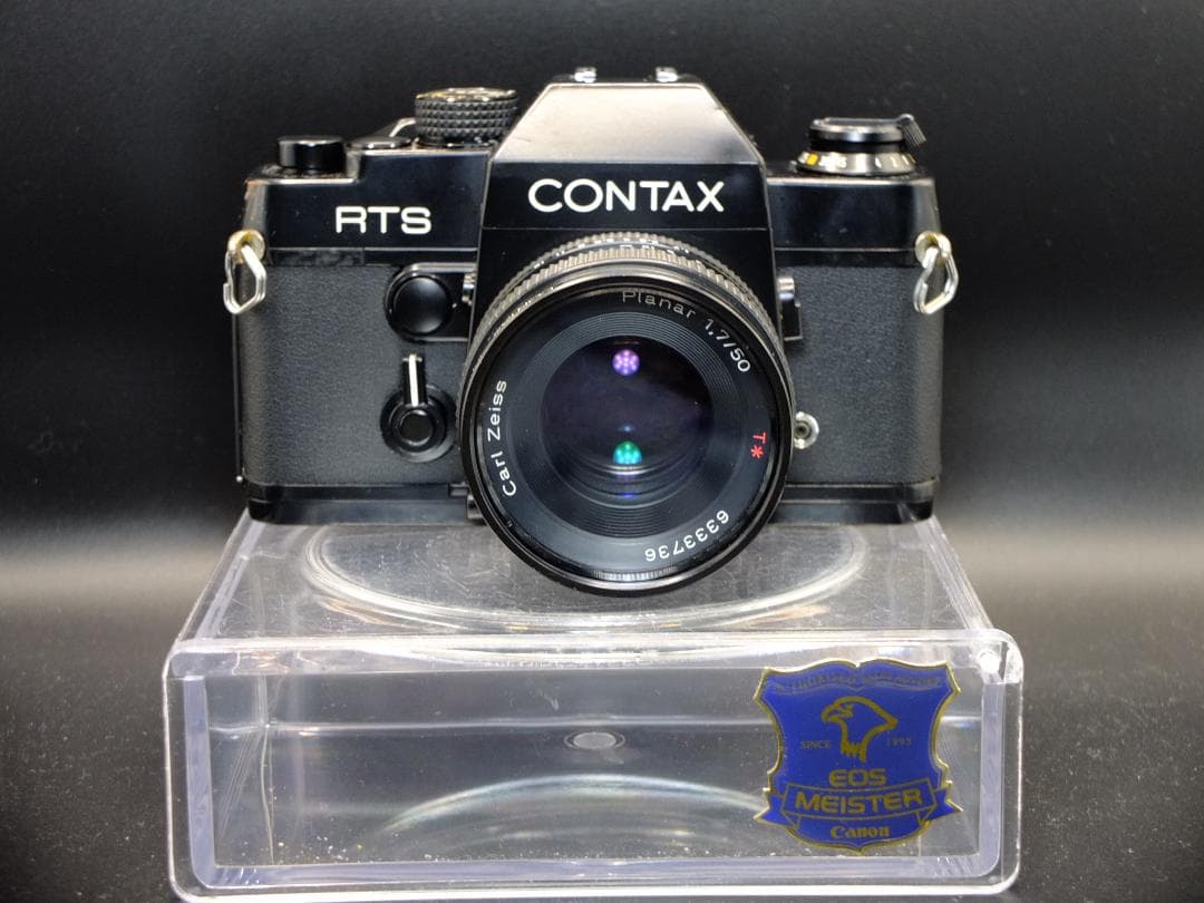 コンタックスRTS／プラナー50mmf1.7付【実写確認済整備品】