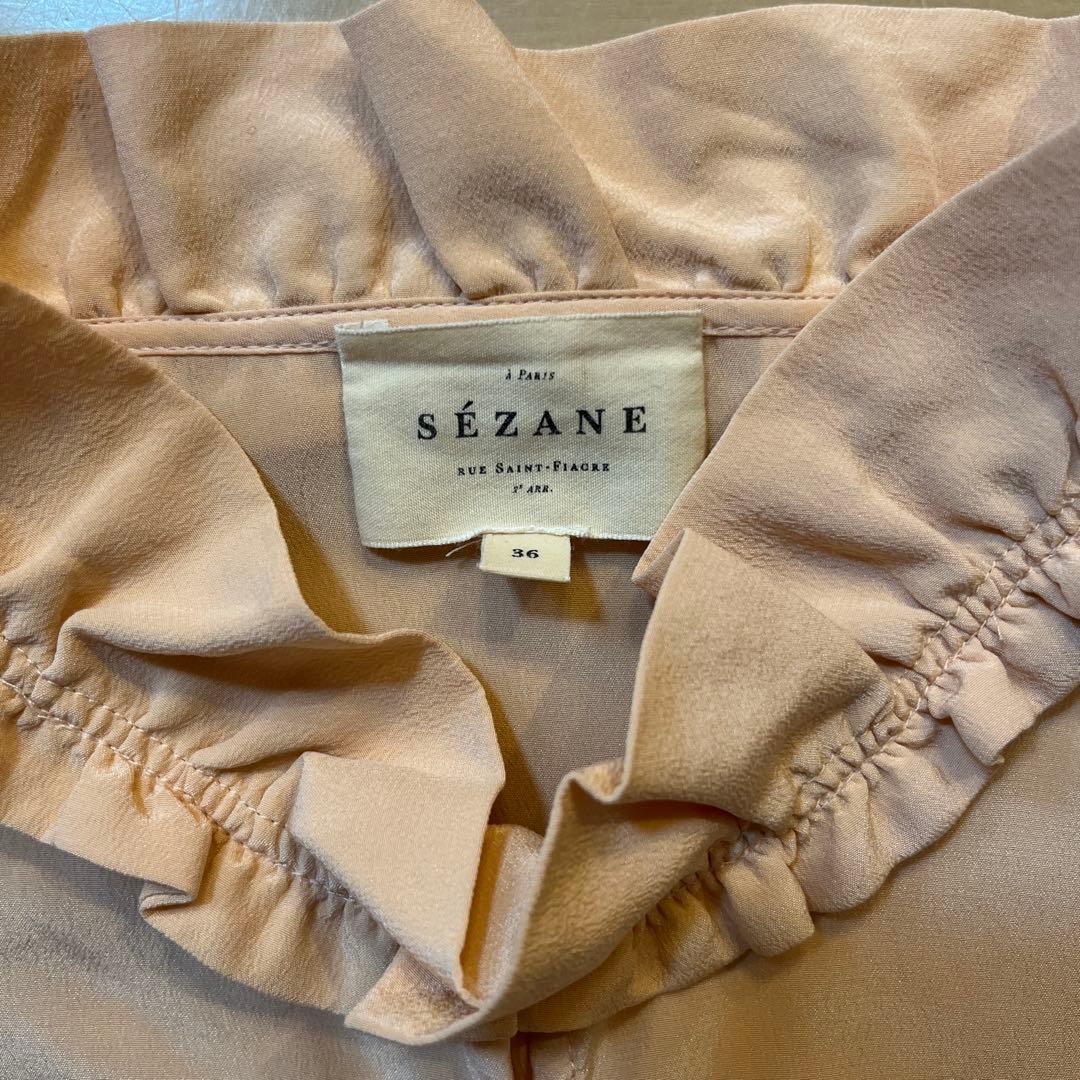 SÉZANE ブラウス 36サイズ　 サーモンピンク