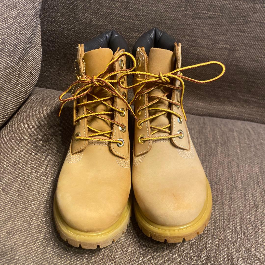 Timberland 6インチ プレミアム ウォータープルーフ 22.5cm