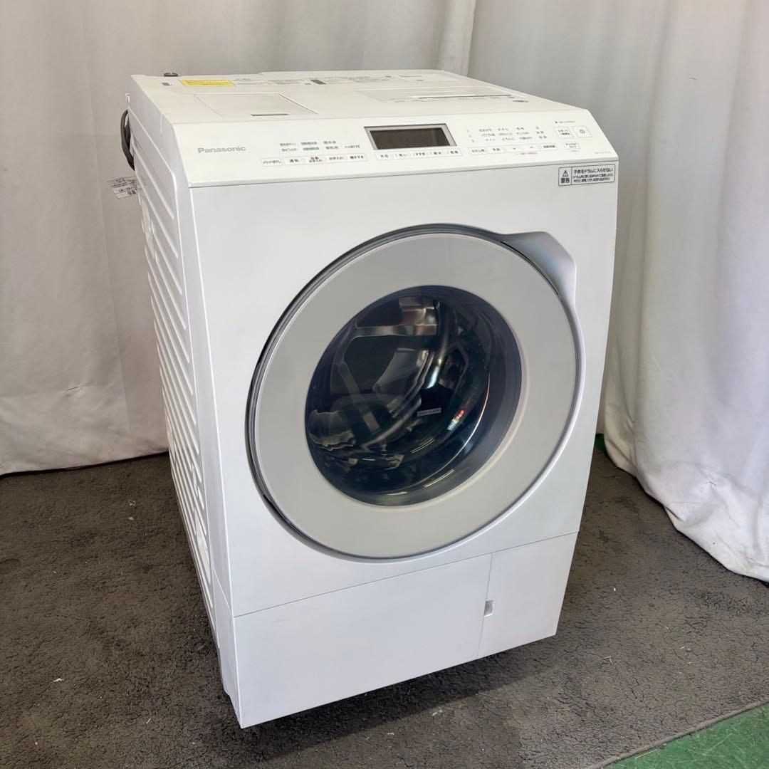 996　パナソニック　ドラム式洗濯機　12キロ　乾燥付き　左開　安い　設置無料