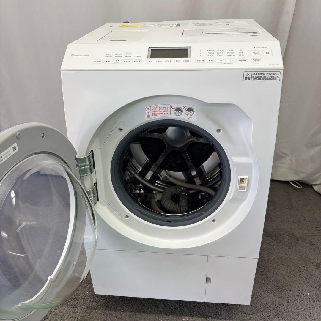 996　パナソニック　ドラム式洗濯機　12キロ　乾燥付き　左開　安い　設置無料