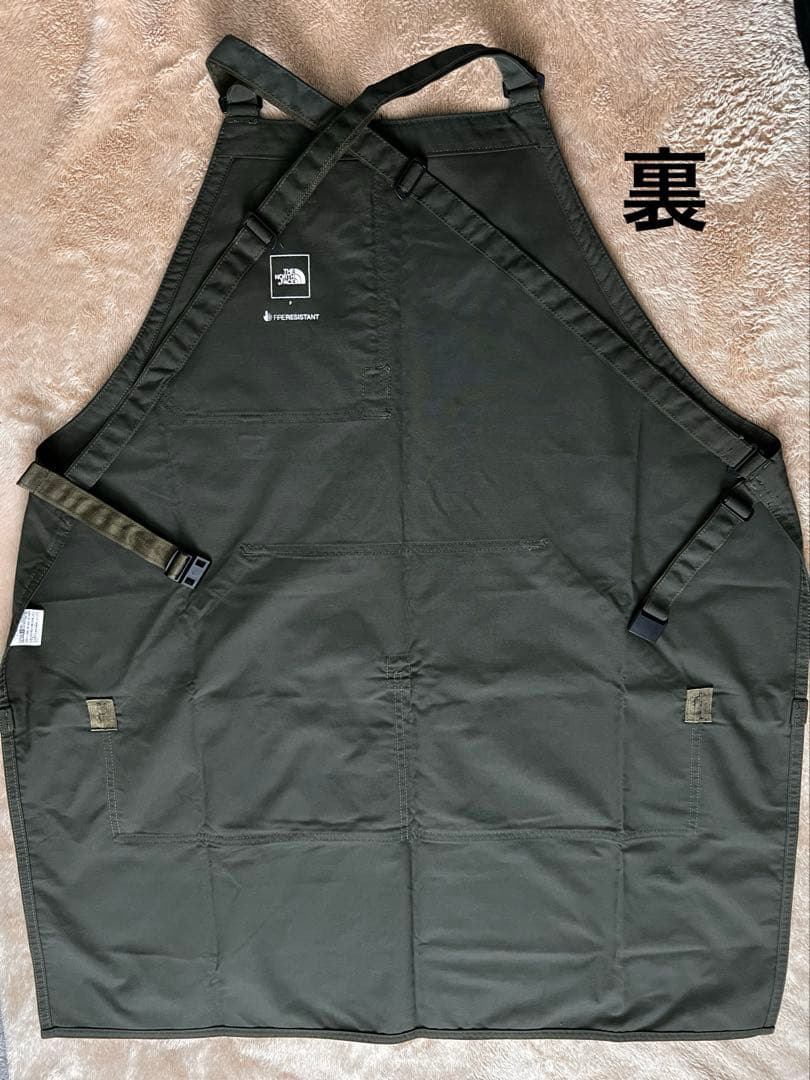 THE NORTH FACE 耐火性エプロン オリーブグリーン F