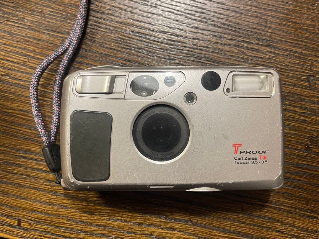 フィルムカメラ KYOCERA TPROOF carl zeiss tessar 3.5/35