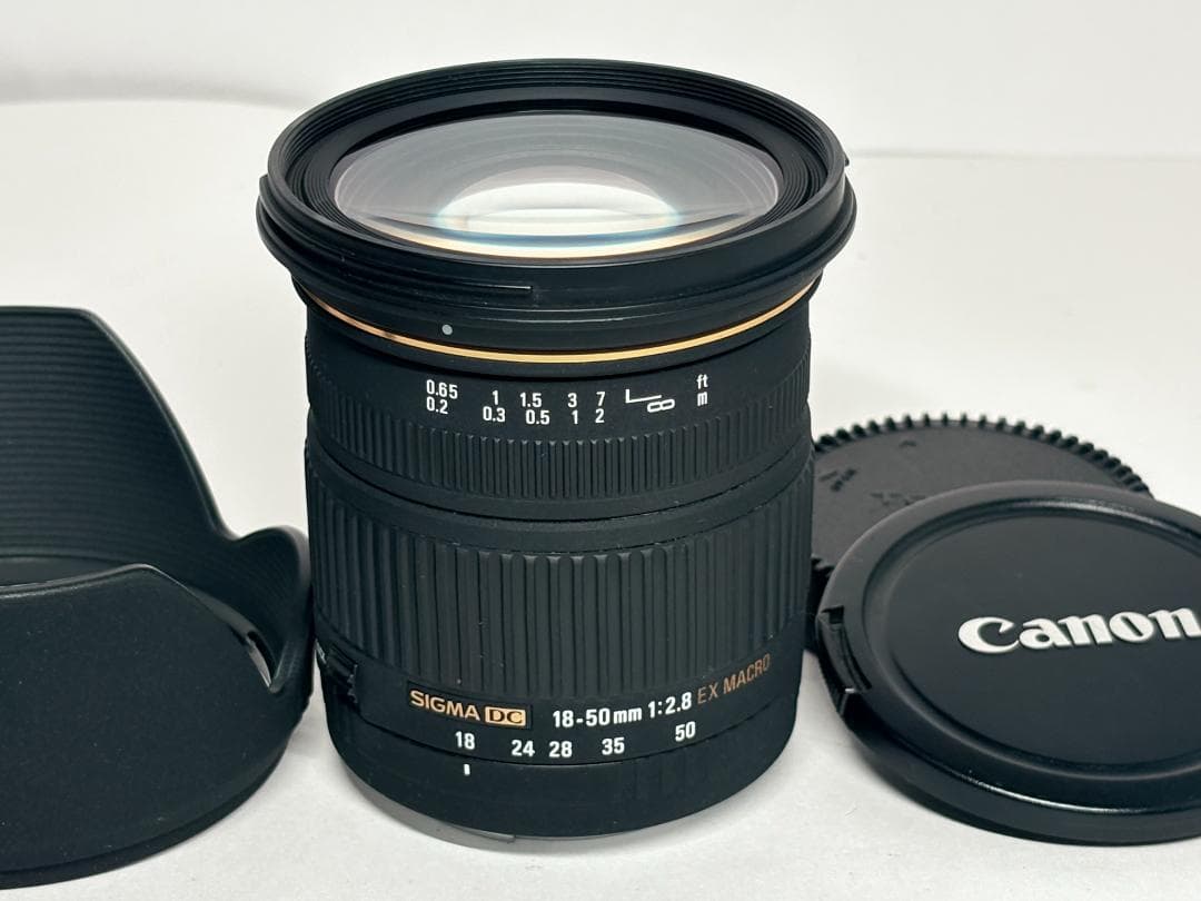 シグマ 18-50mm F2.8 EX DC MACRO キヤノン