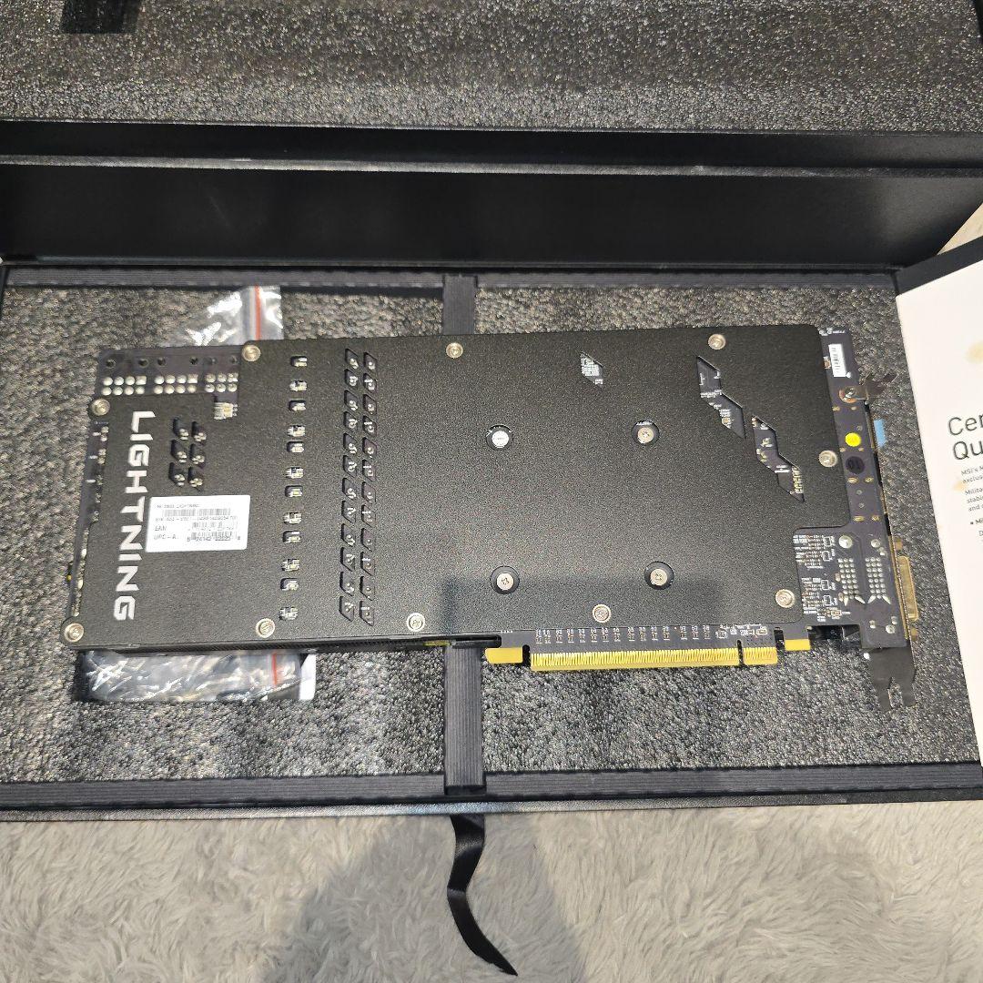 超美品 MSI Radeon R9 290X Lightning 動作確認済み