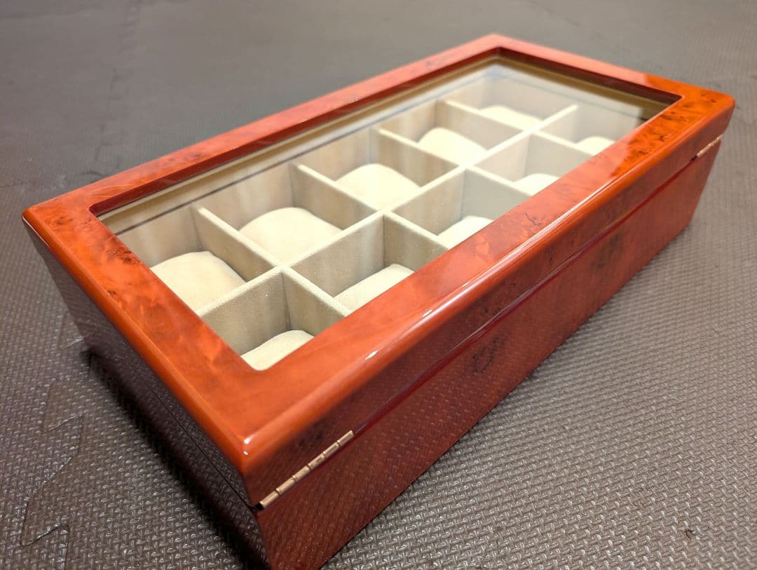IGIMIオリジナル 腕時計コレクションケース　10本収納ボックス