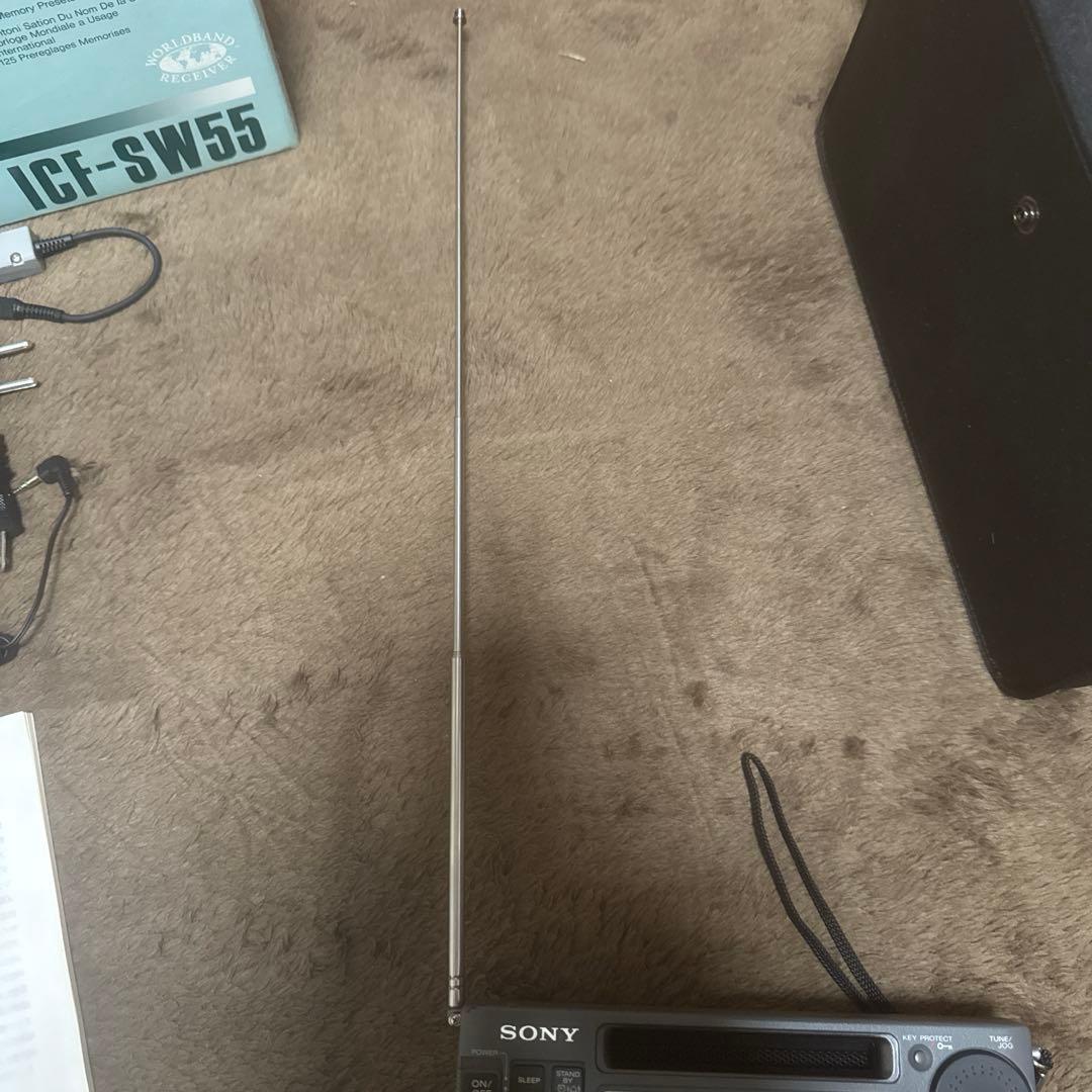 ラジオICF-SW55 美品