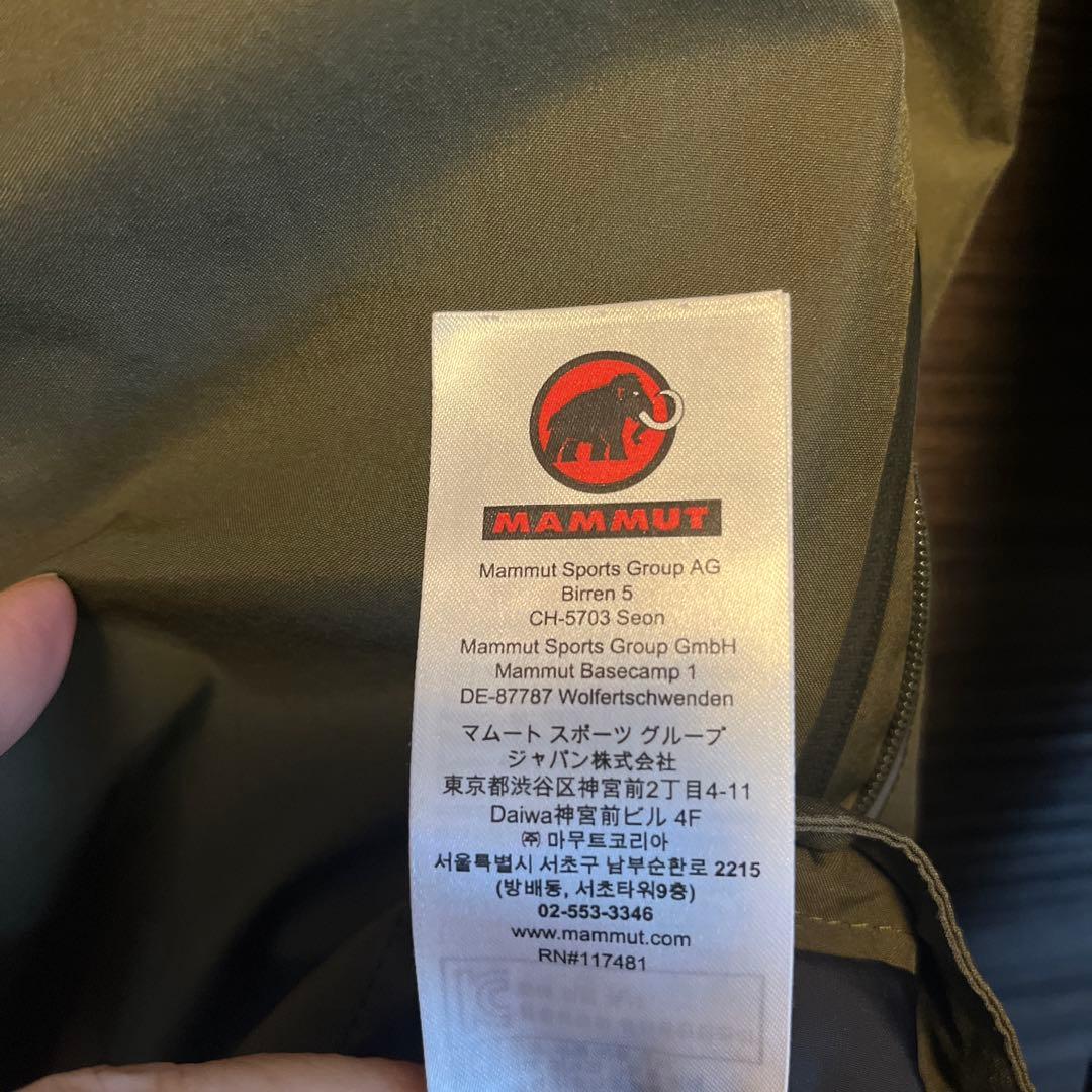 MAMMUT GORE-TEXアヤコプロ フーデットジャケット