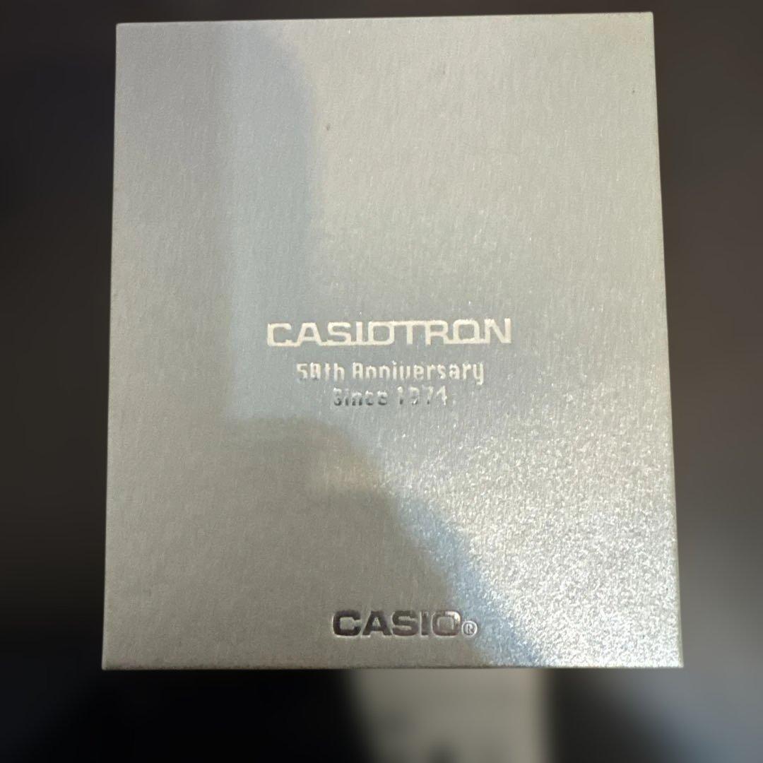 カシオ　カシオトロン　50周年記念 腕時計