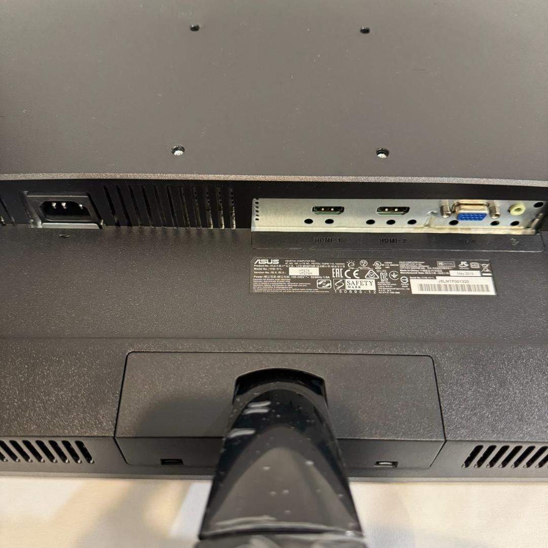 2個 ASUS VP278 VP278H ゲーミングモニター デイスプレイ 27