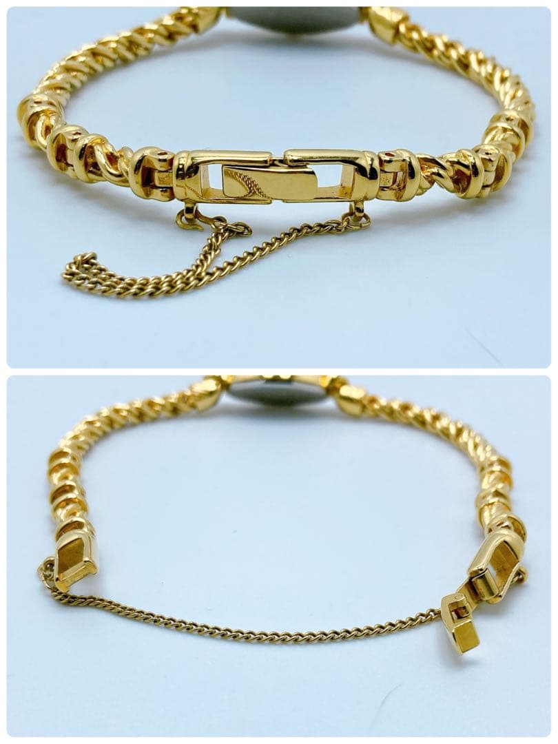 586 セイコー　1E20-6190 オーバル　ゴールド　ブレス　腕時計　希少