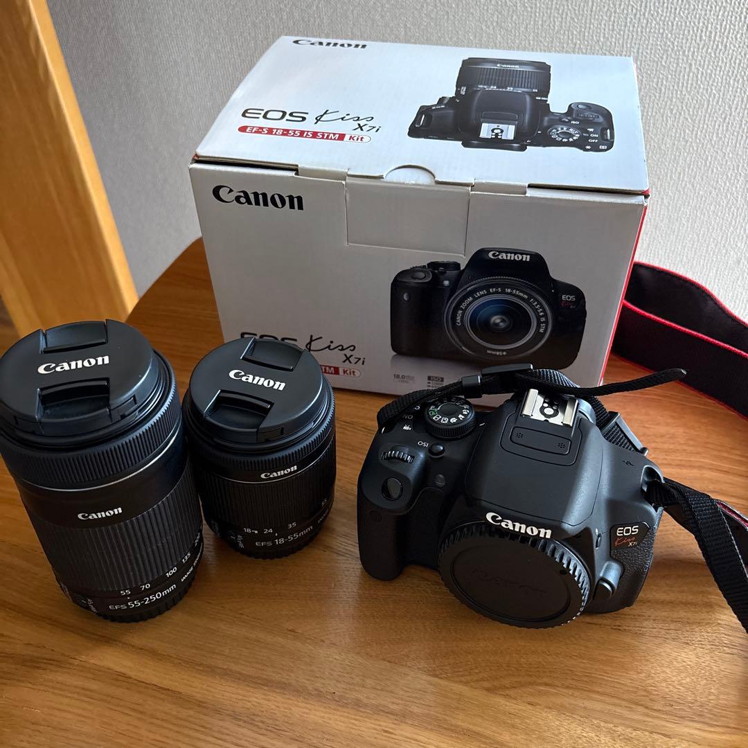 Canon EOS Kiss X7i sdカード無し