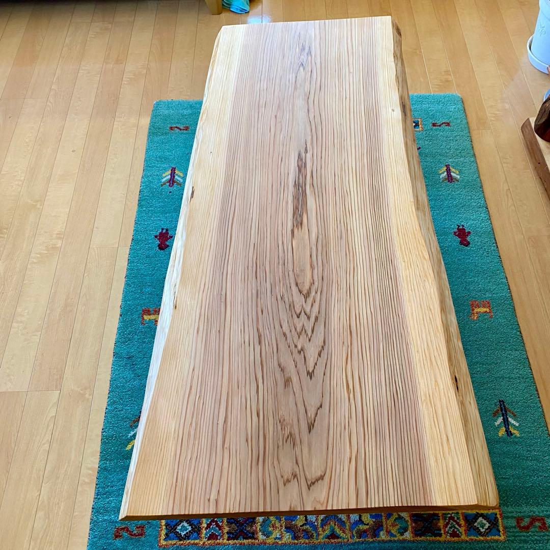 【週末セール】天然木　杉　一枚板　テーブル　無垢　すぎ　108