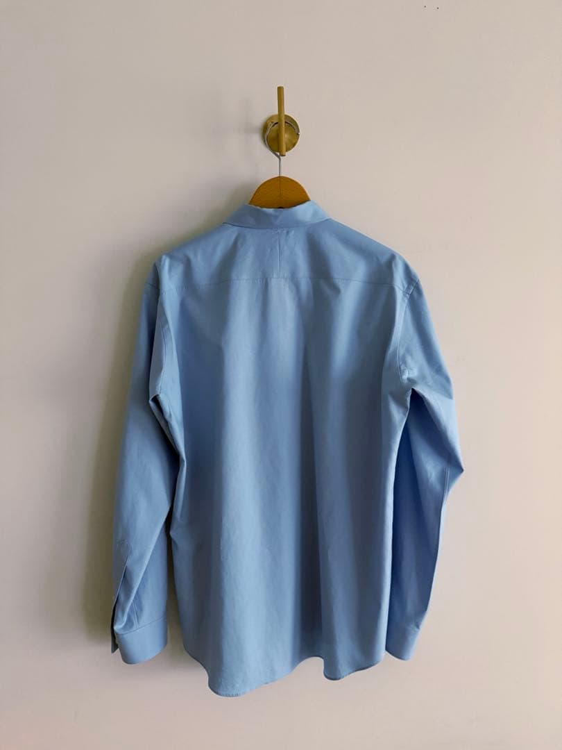 トップス AURALEE WASHED FINX TWILL SLIM SHIRT