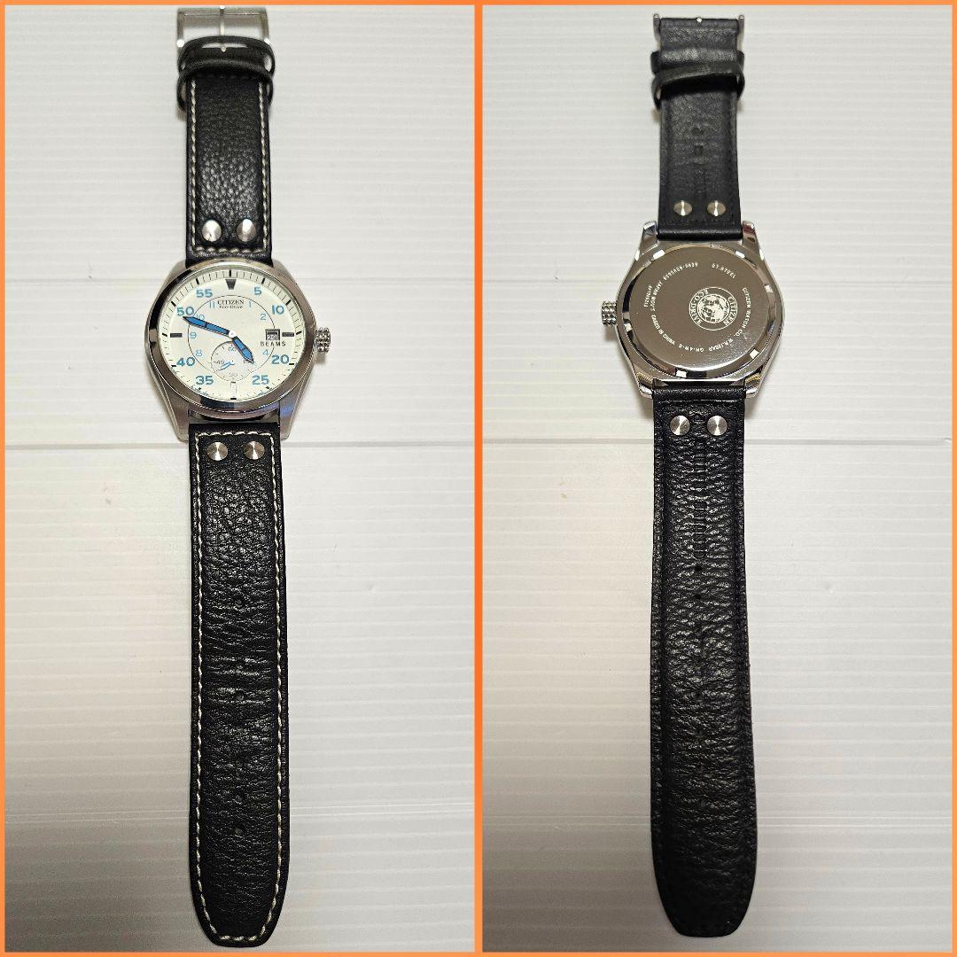 値下✕ 希少モデル CITIZEN × BEAMS スモールセコンド 腕時計