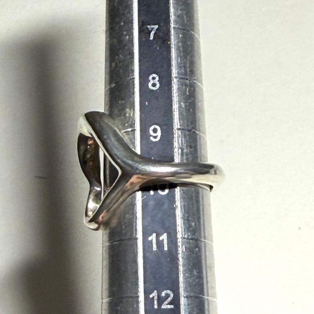 ティファニー ★エルサ・ペレッティ オープンハート シルバー925 10号　指輪