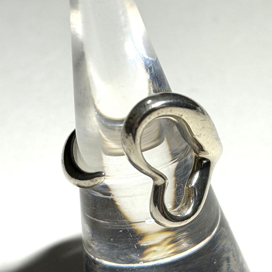 ティファニー ★エルサ・ペレッティ オープンハート シルバー925 10号　指輪