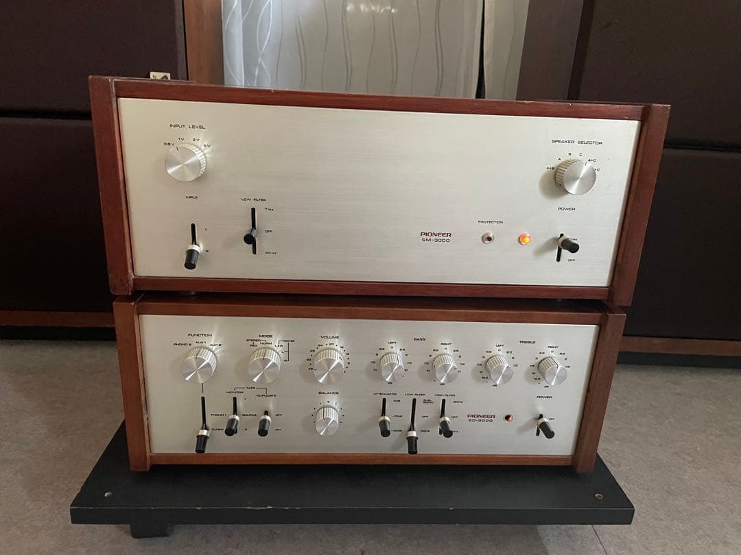 Pioneer SM-3000&pioneer SC-3000オーディオアンプ