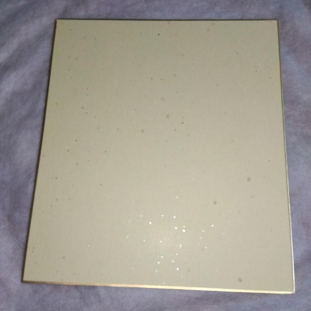 匿名配送　サンドウィッチマン　色紙　2010年　シール貼付　直筆サイン　封筒入り