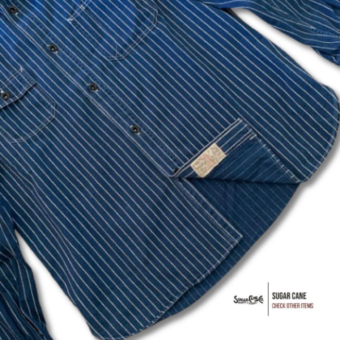 『人気◎』Sugar Cane（シュガーケーン8.5ozウォバッシュワークシャツ